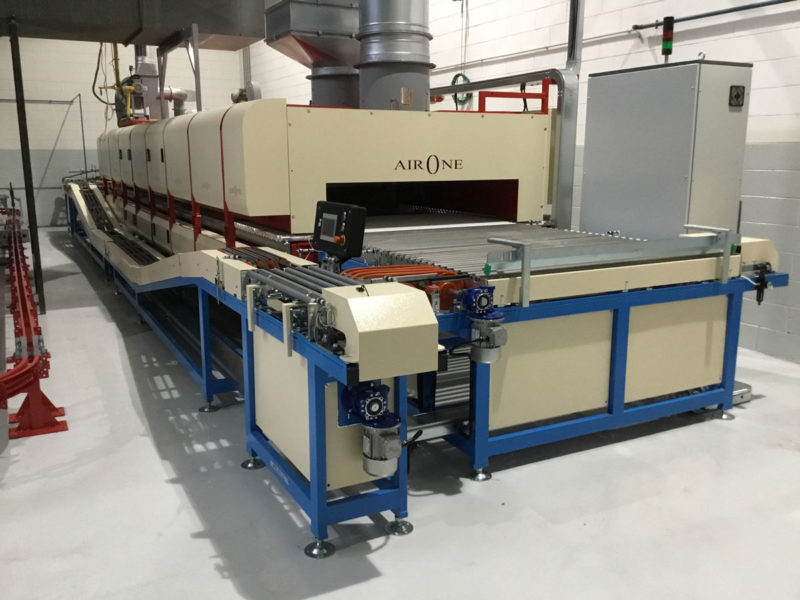 Forno A Rulli Airone Tipo FKR - Roller Kiln Airone Model FKR