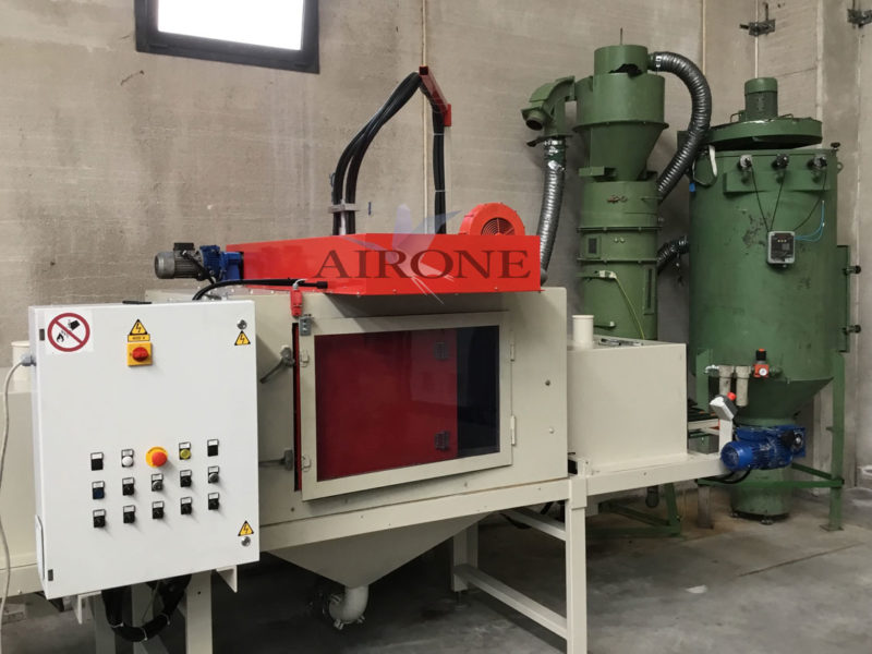 Sabbiatrice A Tappeto 1 - Sandblaster