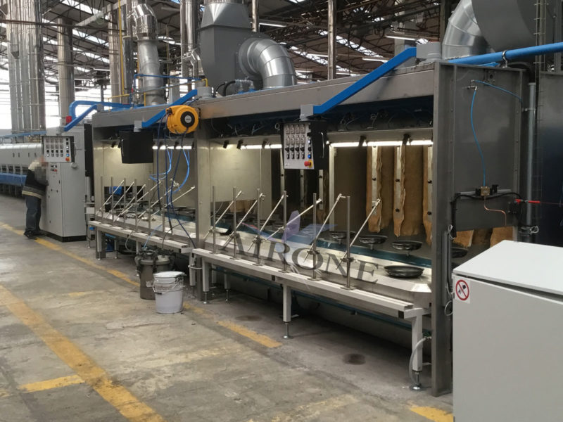Impianto Di Verniciatura Completo 1 - Complete Automatic Line For PTFE Application 1