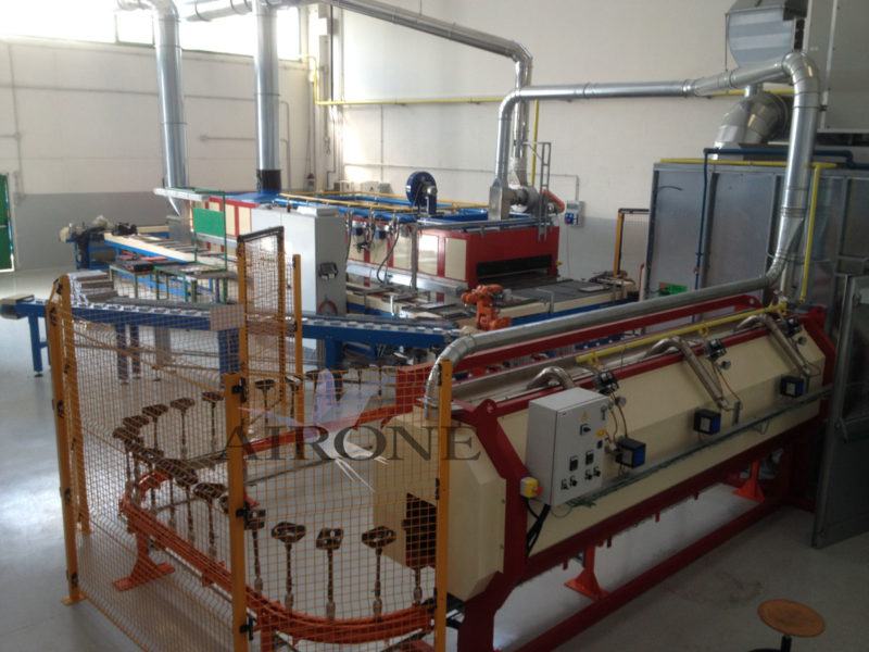 Impianto Di Verniciatura Completo 2 -  Complete Automatic Line For PTFE Application 2