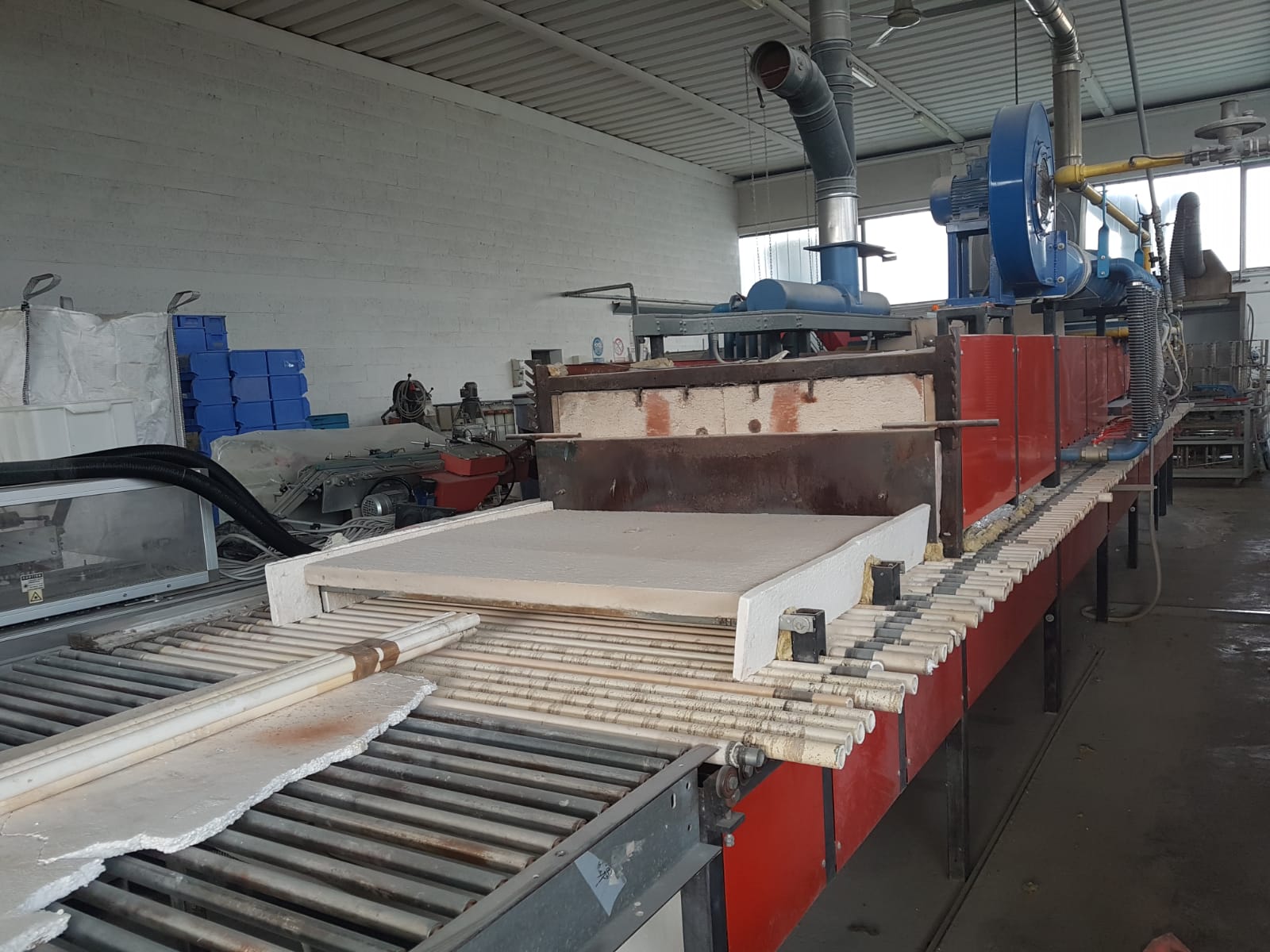 Forno Usato T.max: 1.100°C - Used Roller Kiln 1