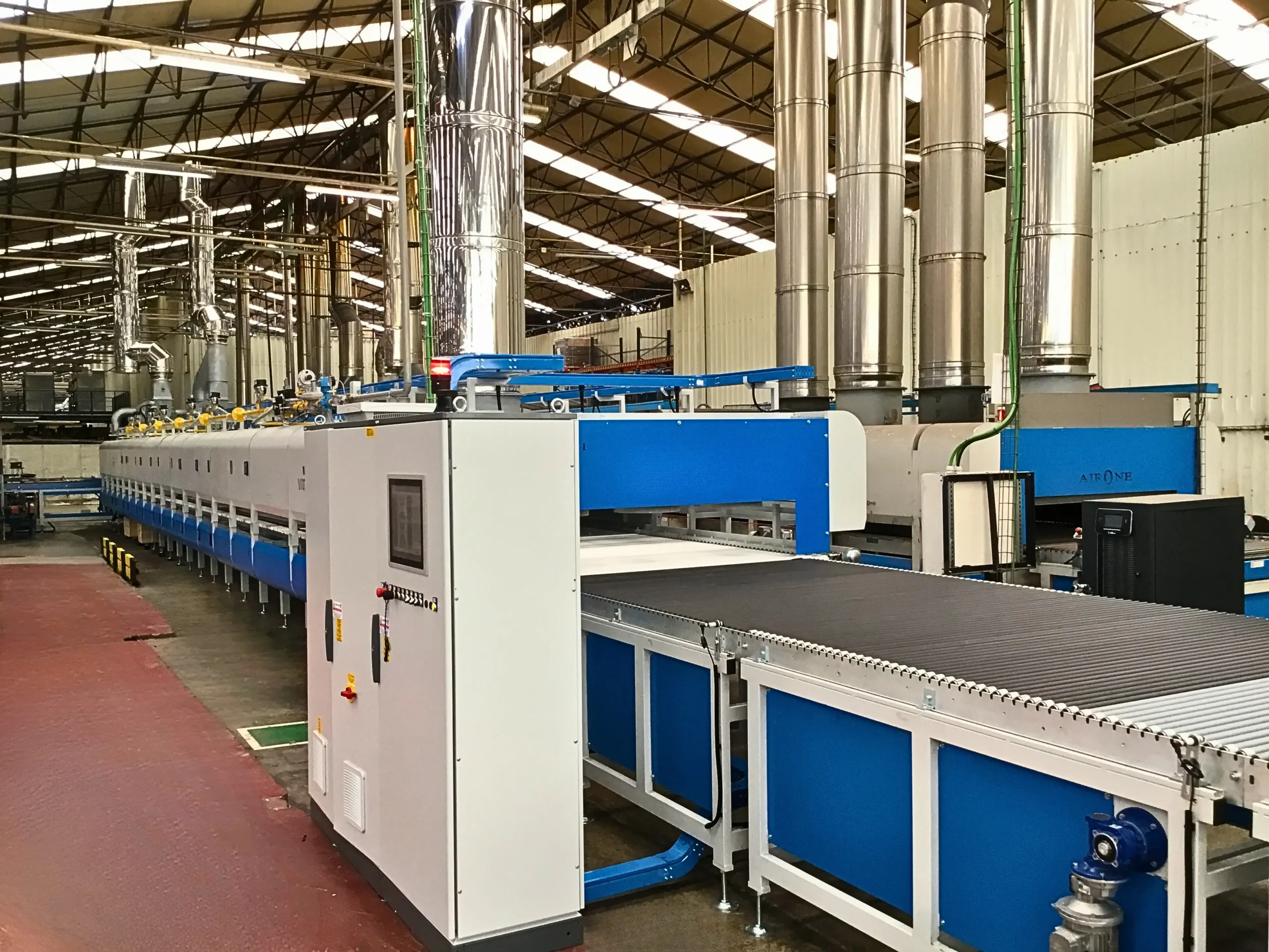 forni industriali a rulli