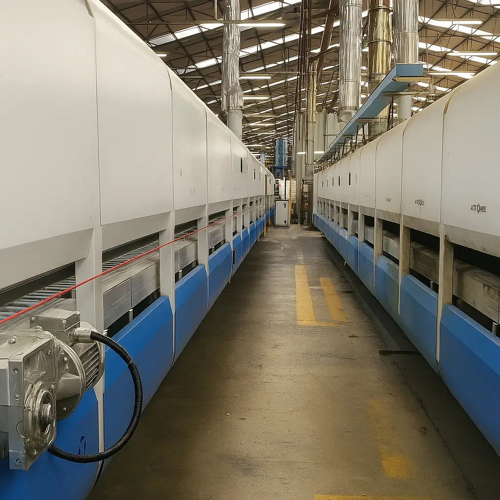 forni industriali a rulli