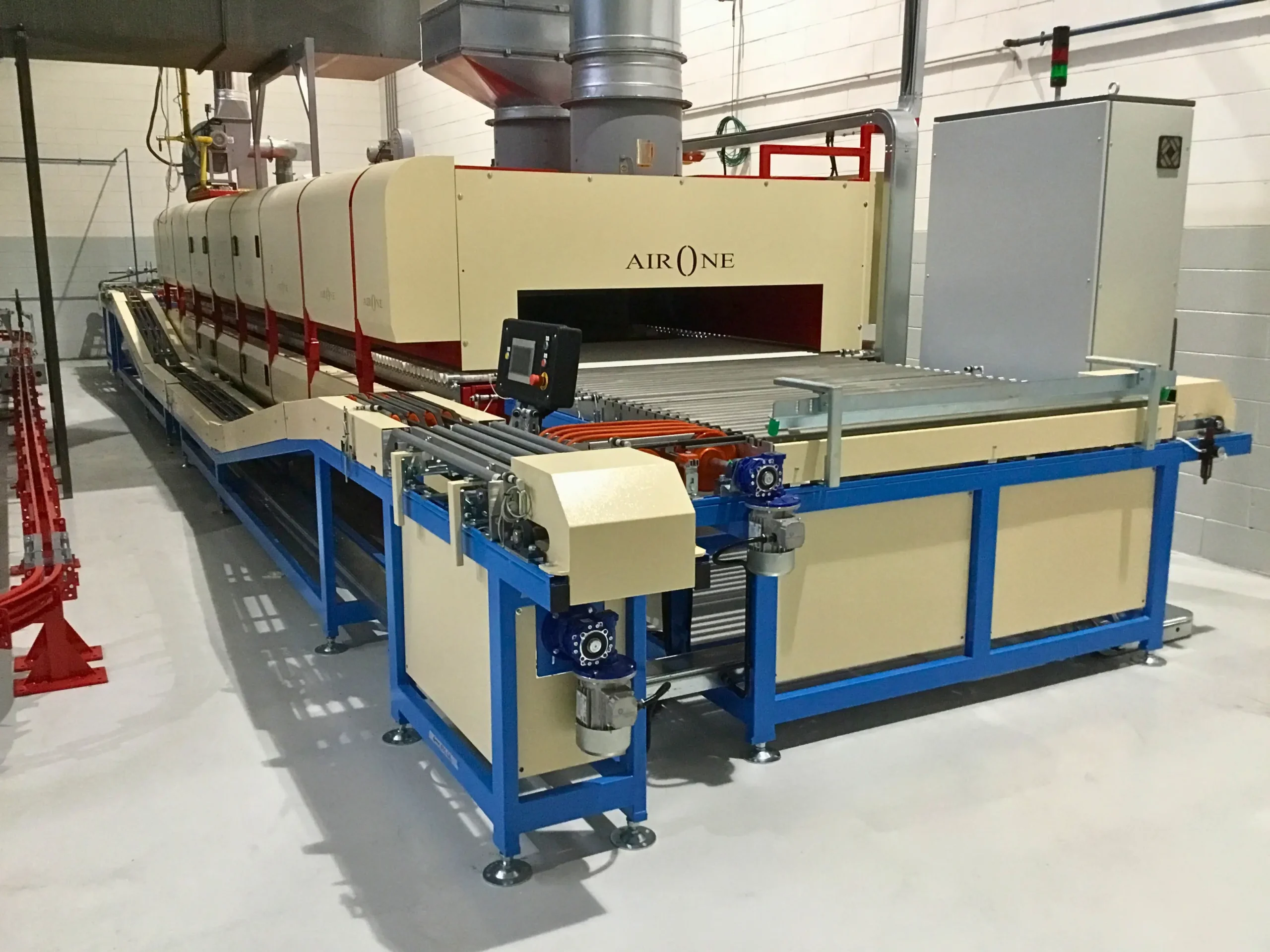 forni industriali a rulli